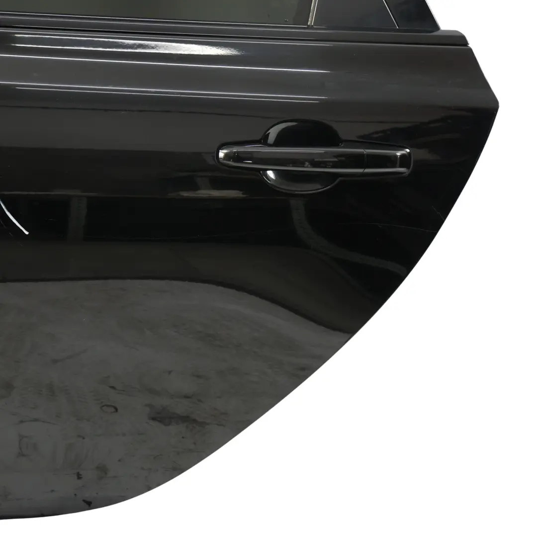 Door Left N/S Ebony Black - 1807 to Jaguar XF X260 Saloon Rear with Part number T2H35823 Jaguar XF X260 Saloon Rear Door Left N/S Ebony Black - 1807 - SKU T2H35823-EBB - Part number T2H35823