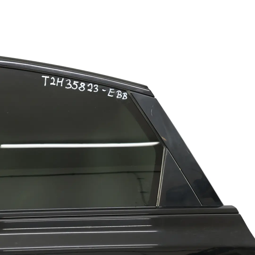 Jaguar XF X260 Limousine Tür Hinten Links Ebony Schwarz 1807 - SKU T2H35823-EBB - Teilenummer T2H35823
