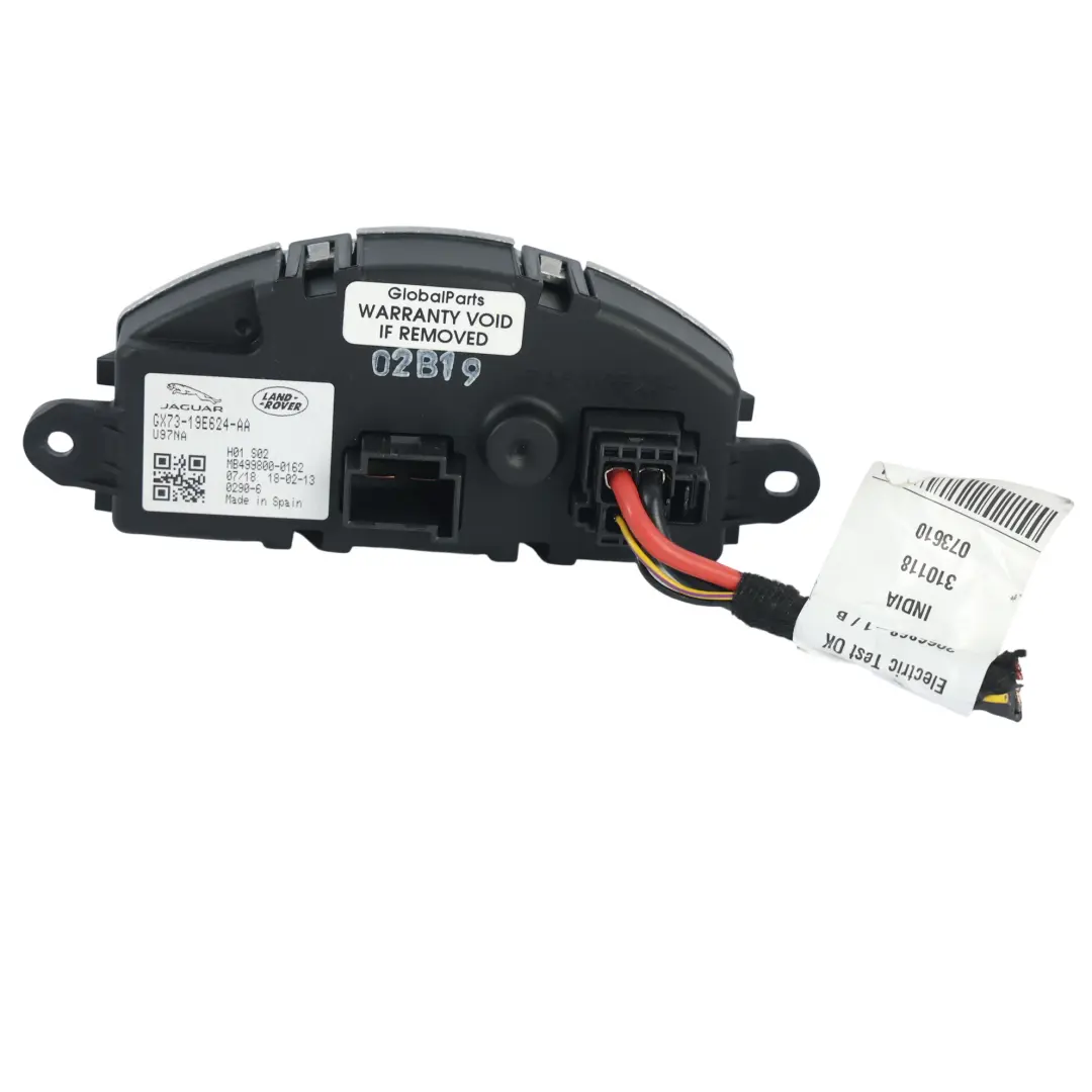 Resistenza Ventola Motore Riscaldamento GX73-19E624-AA per Jaguar XE Range XF X260 con numero di parte T2H8162 Jaguar XE Range XF X260 Resistenza Ventola Motore Riscaldamento GX73-19E624-AA - SKU T2H8162 - Numero di parte T2H8162