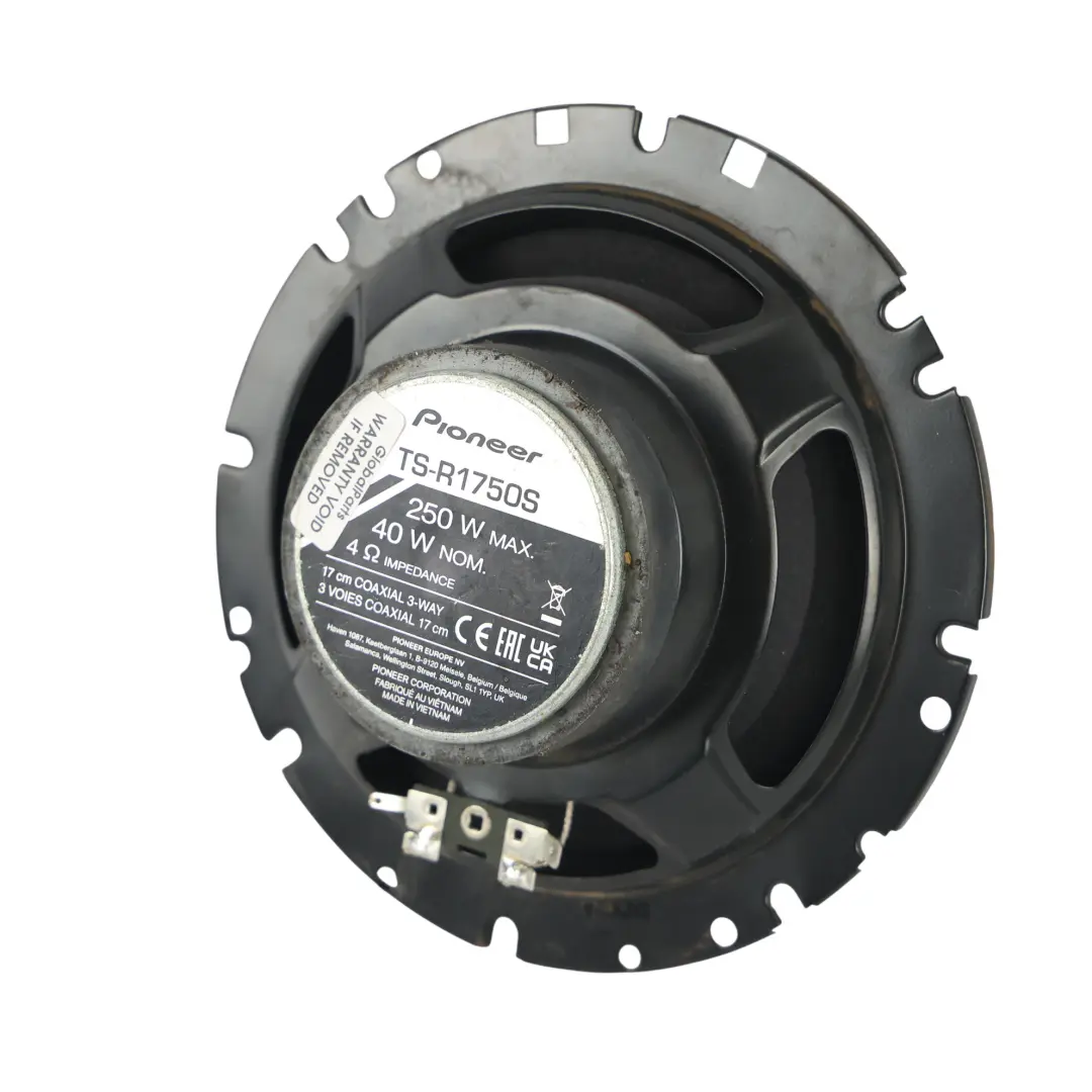  Genuine Pioneer Stereo 3-Way Coaxial Speaker Loudspeaker Set - SKU TS-R1750S - Part number TS-R1750S