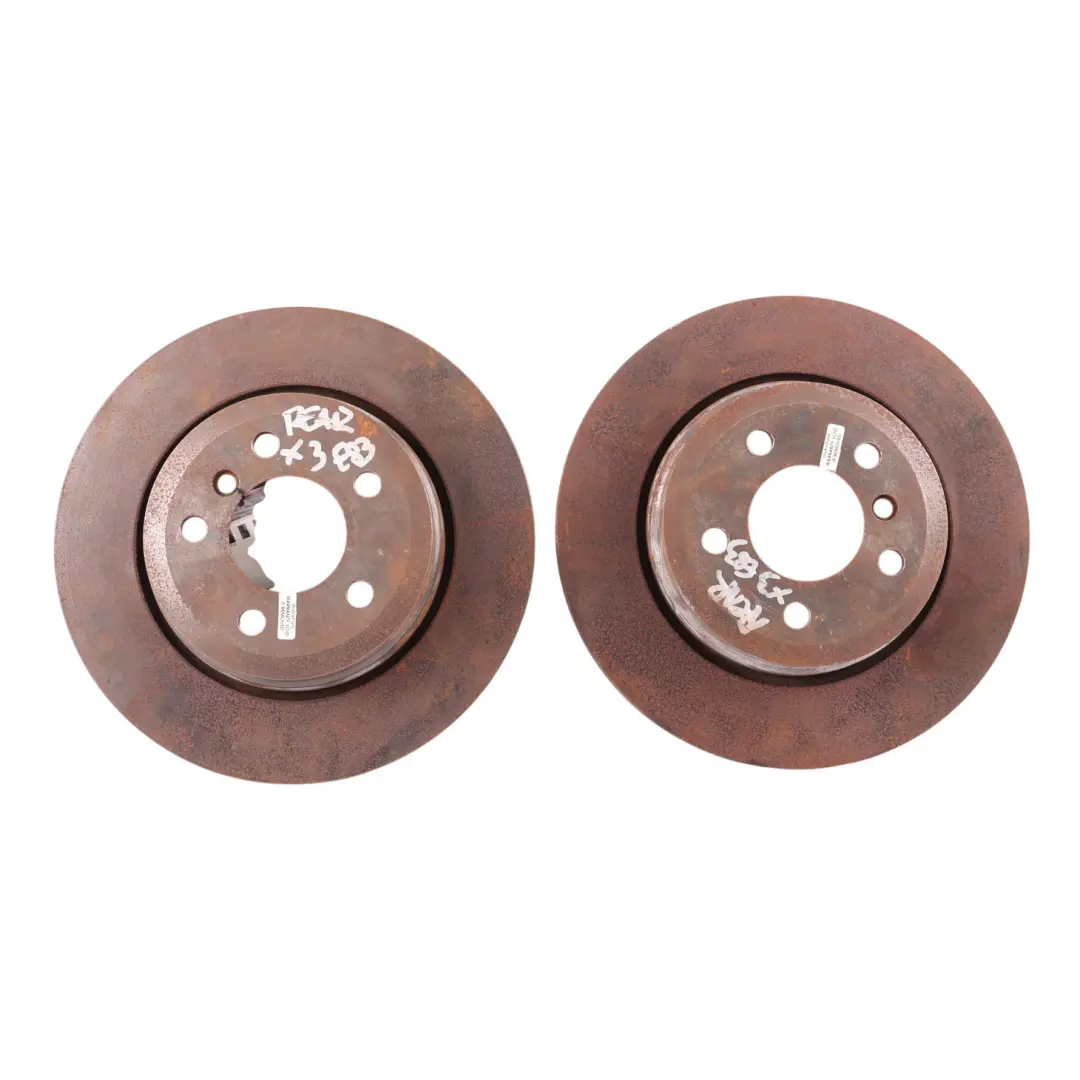 BMW X3 E83 Anteriore Posteriore Set Dischi Freno Pastiglie Brembo 325X25 320X22 - SKU X3-E83-BREMBO - Numero di parte X3 E83 Brembo