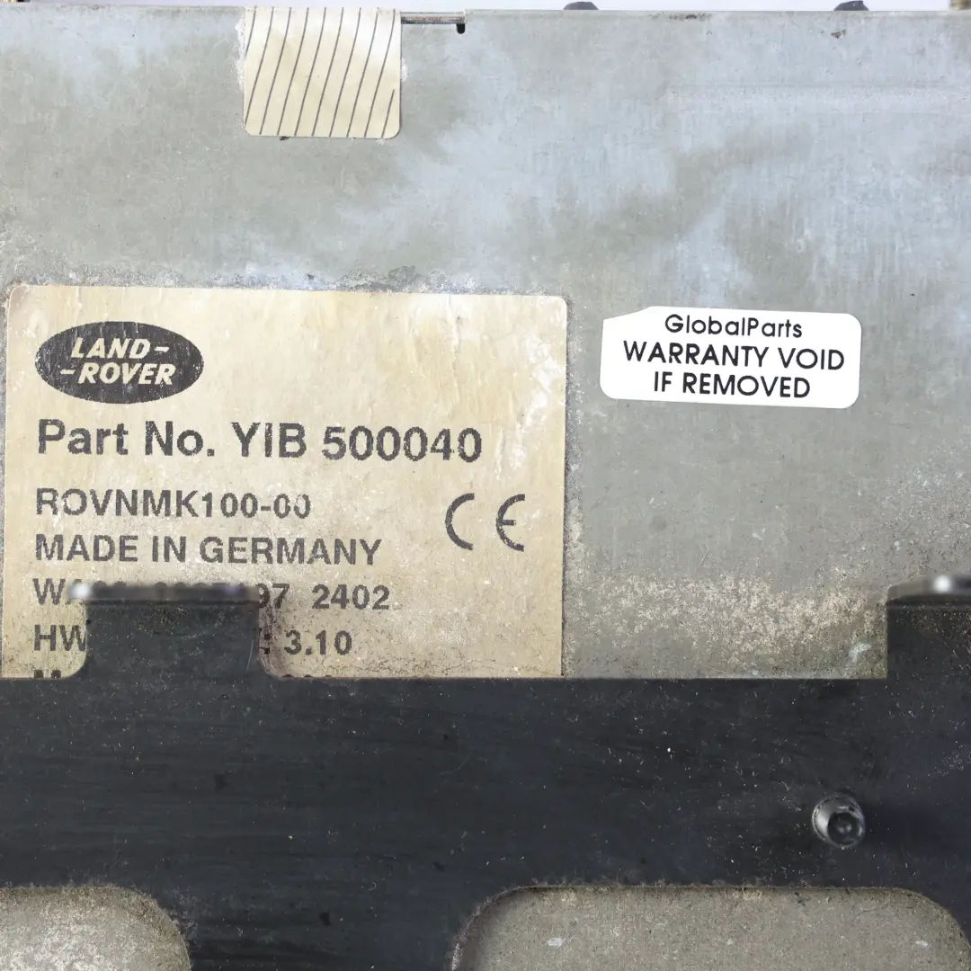 Moduł Nawigacji Satelitarnej GPS 500040 do Land Rover Range Rover L322 o numerze YIB Land Rover Range Rover L322 Moduł Nawigacji Satelitarnej GPS 500040 - SKU YIB-500040 - Numer Części YIB