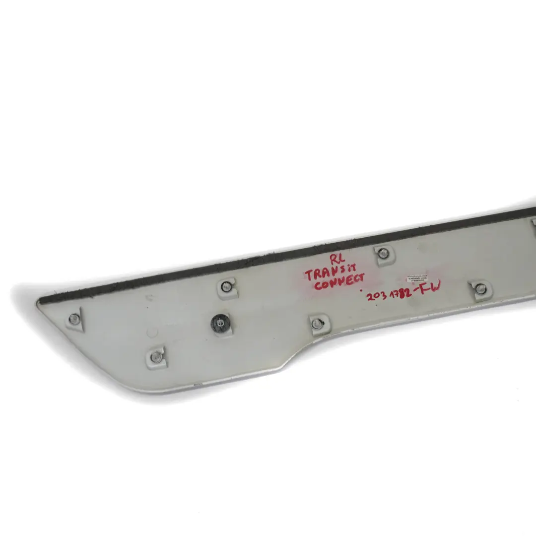 Puerta Trasera Izquierda Moldura Exterior Blanco Congelado para Ford Connect Transit con número de pieza 2031782 Ford Connect Transit Puerta Trasera Izquierda Moldura Exterior Blanco Congelado - SKU 2031782-FW - Número de pieza 2031782