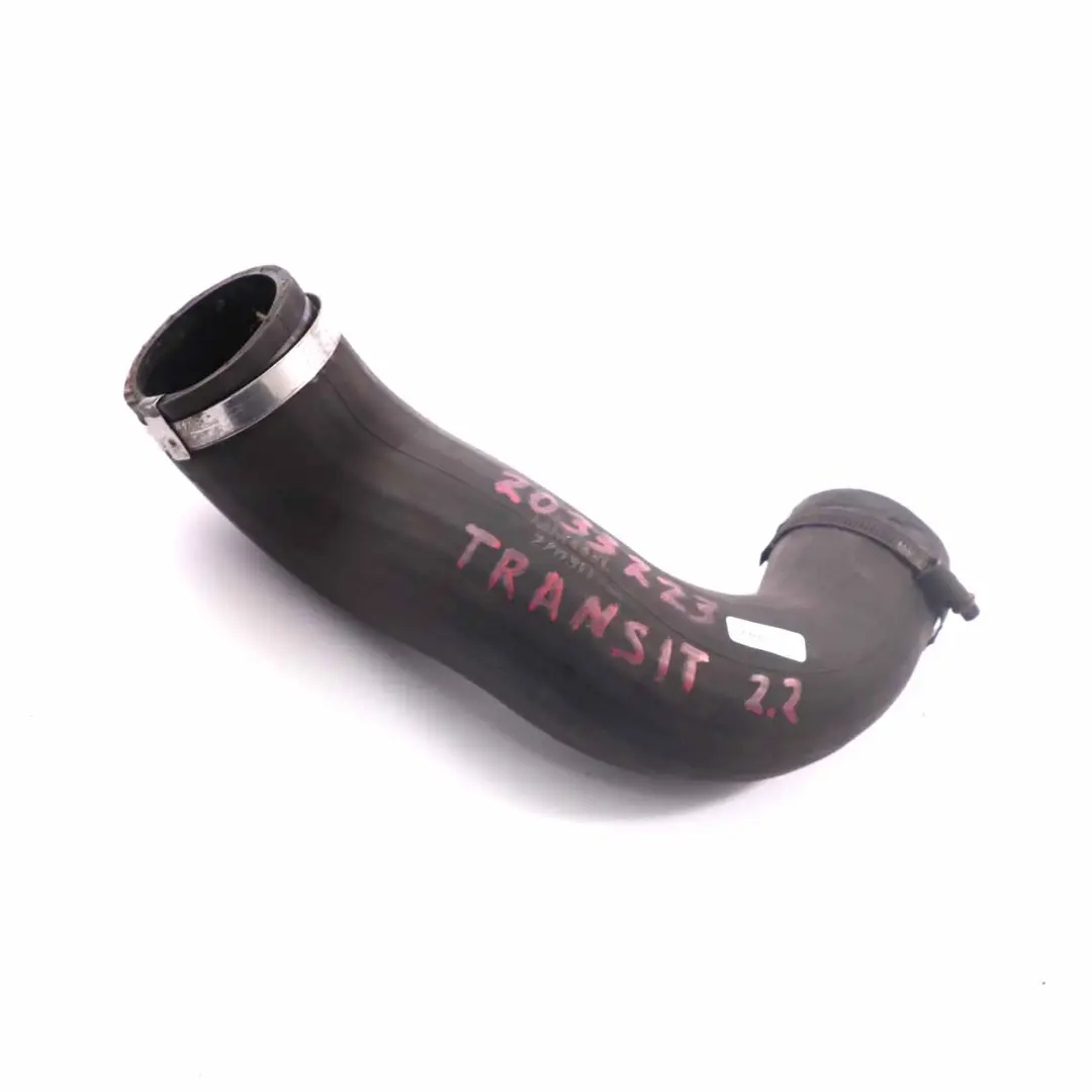 Hose Turbo Air Intake Pipe to Ford Transit Mk7 2.2 TDCi Intercooler with Part number 2033223 Ford Transit Mk7 2.2 TDCi Intercooler Hose Turbo Air Intake Pipe - SKU 2033223 - Part number 2033223