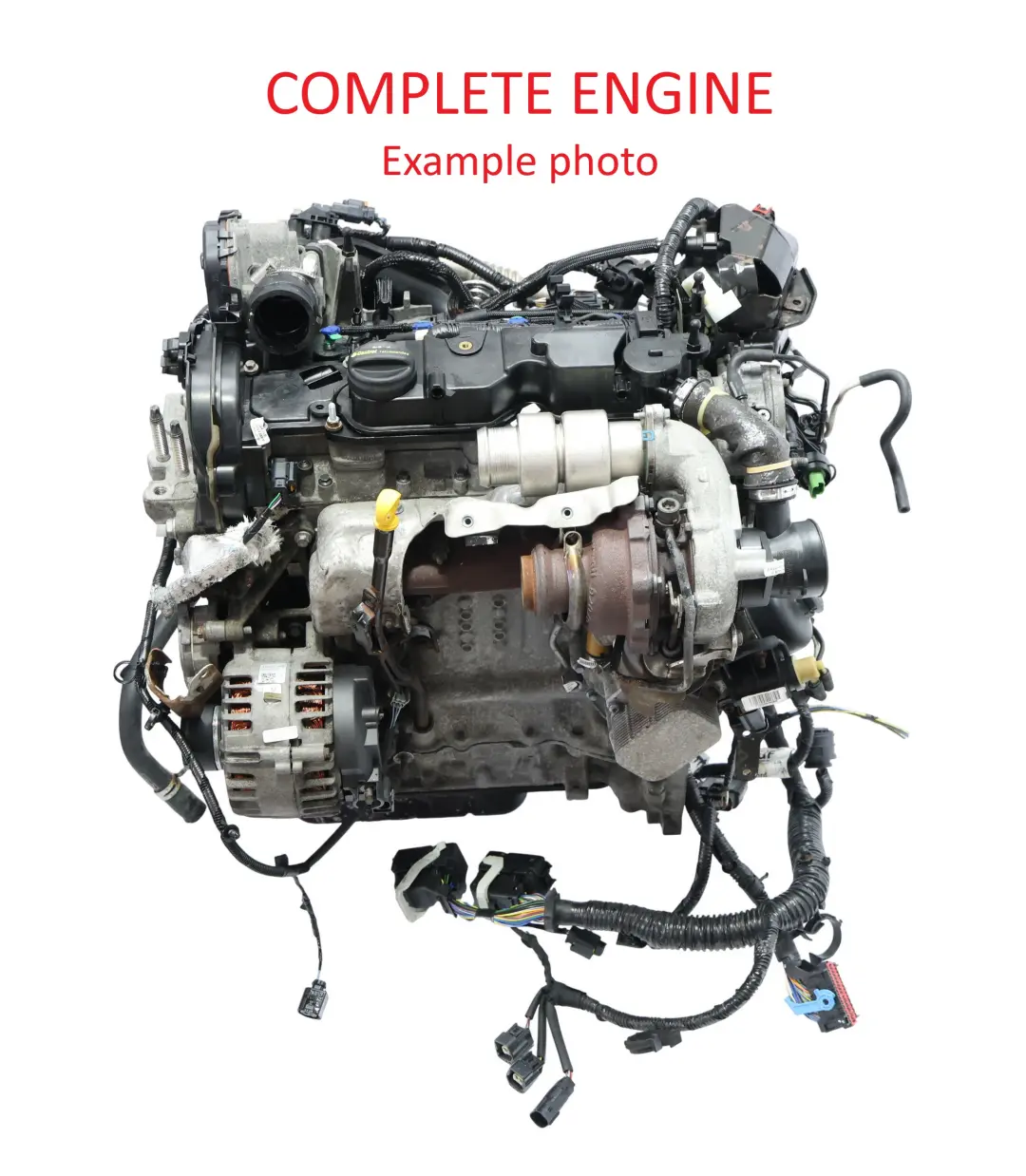 Ford Transit Connect MK2 Moteur Nu XVGA XVGB XVGC 1.5 TDCi 100CV 159k, GARANTIE - SKU 2039109 - Numéro de pièce 2039109