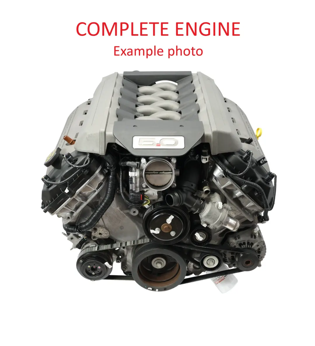 Ford Mustang VI MK6 GT Motor Desnudo 5.0 Coyote S550 MF8F 45 000 km, GARANTÍA - SKU 2075025-1 - Número de pieza 2075025