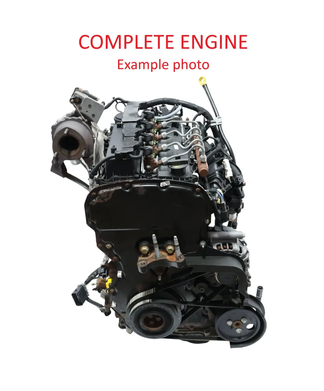 Ford Transit Custom 2.2 Duratorq TDCI Bare Engine CVFF 155HP 99k miles, WARRANTY - SKU 2096230 - Part number 2096230