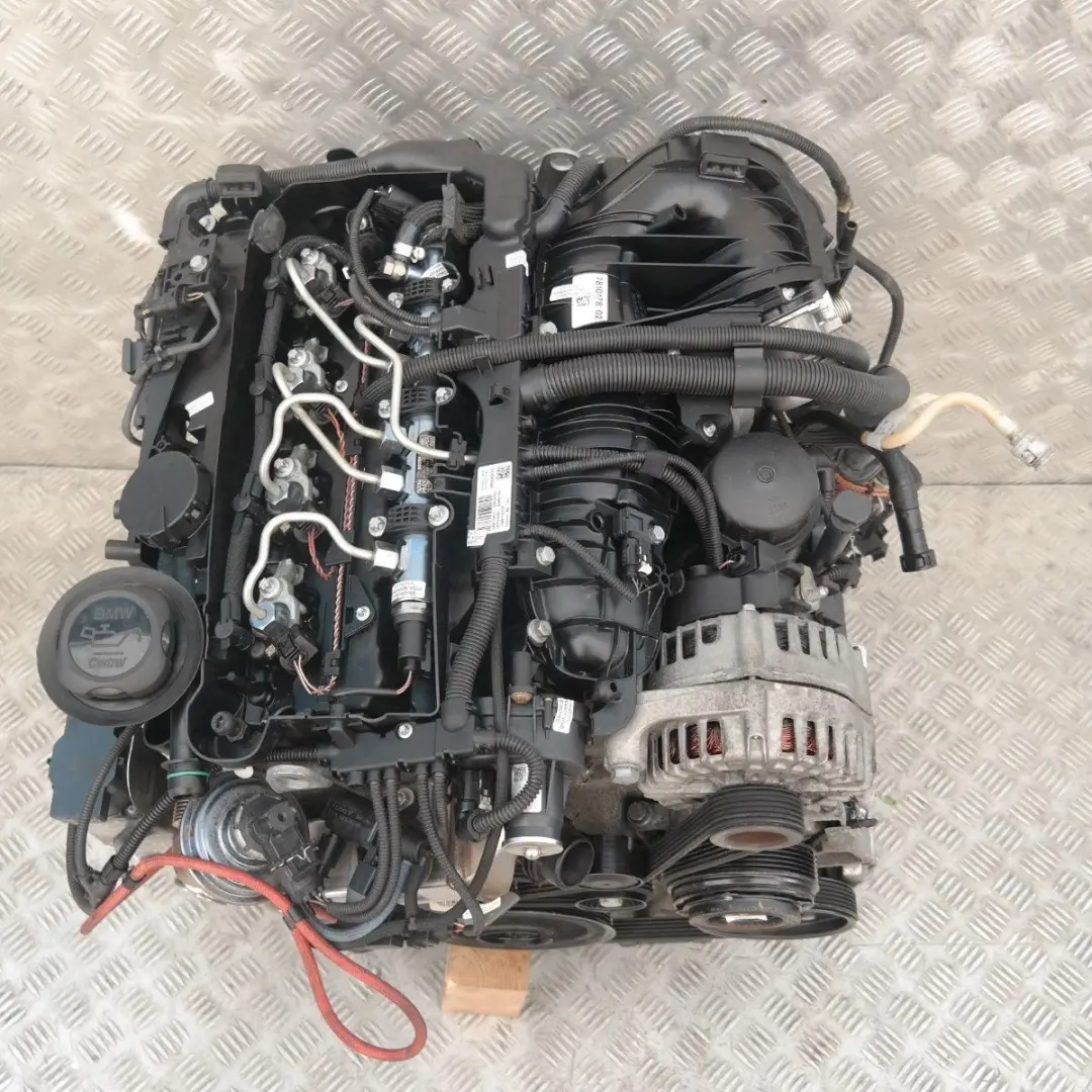 BMW 5 er E60 E61 LCI 520d N47 kompletter Motor N47D20A neue Steuerkette GARANTIE - SKU 2146543-3 - Teilenummer 2146543