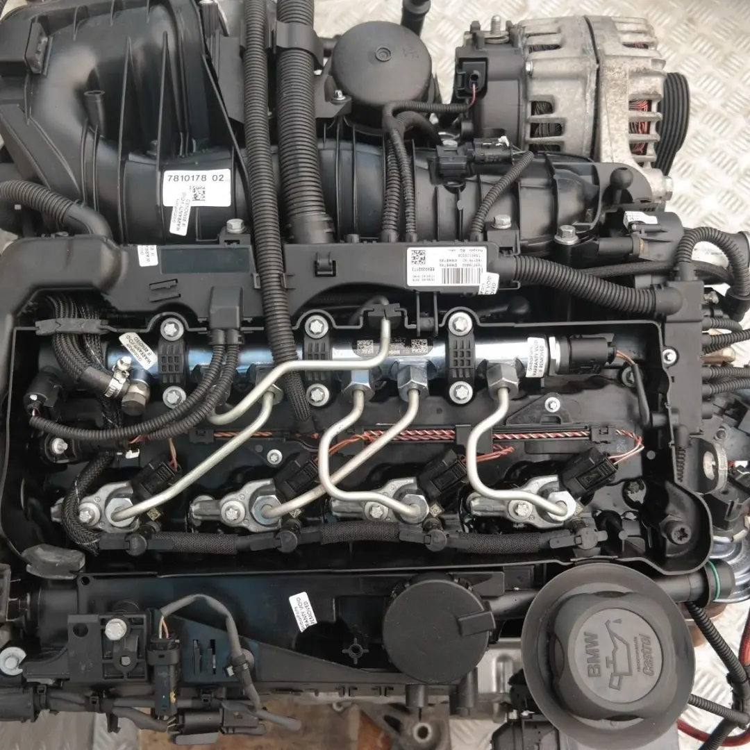 BMW 5 er E60 E61 LCI 520d N47 kompletter Motor N47D20A neue Steuerkette GARANTIE - SKU 2146543-3 - Teilenummer 2146543
