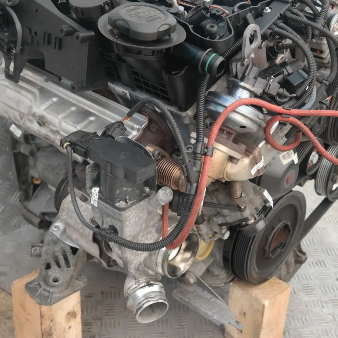 BMW 5 er E60 E61 LCI 520d N47 kompletter Motor N47D20A neue Steuerkette GARANTIE - SKU 2146543-3 - Teilenummer 2146543