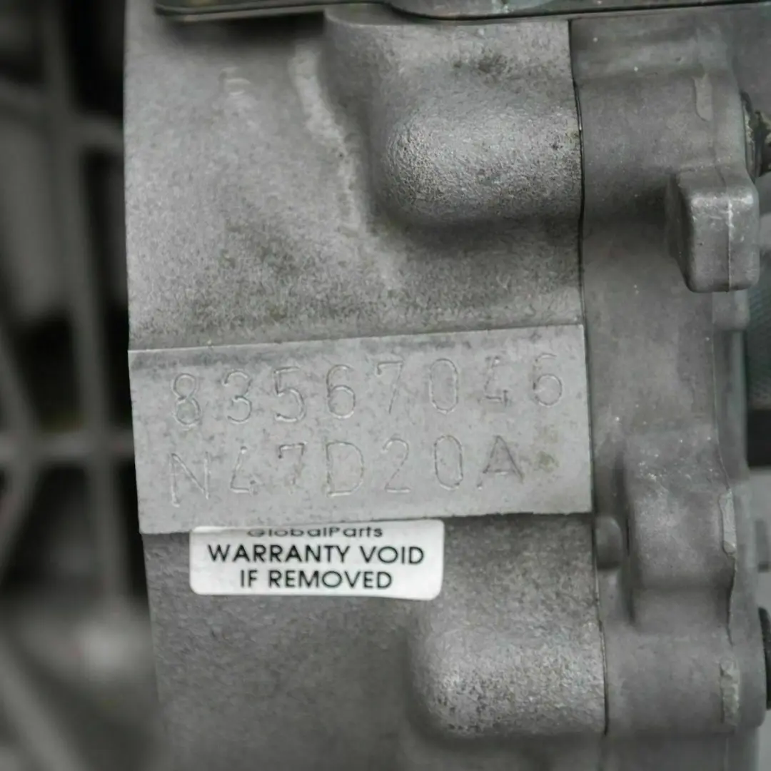 N47 177PS Kompletter Motor N47D20A GARANTIE für BMW X3 er E83 LCI 2.0d mit Teilenummer 2146545 BMW X3 er E83 LCI 2.0d N47 177PS Kompletter Motor N47D20A GARANTIE - SKU 2146545-2 - Teilenummer 2146545