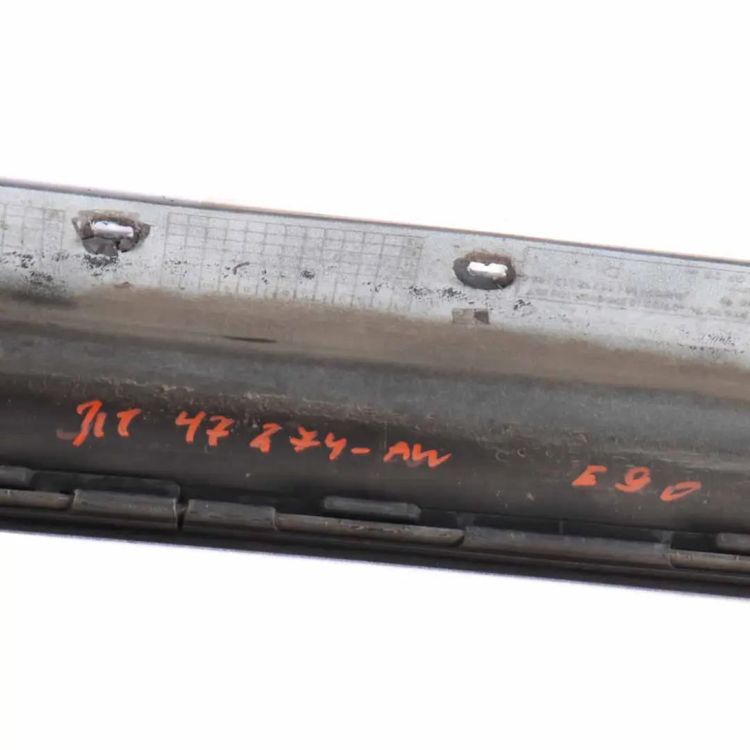 Side Skirt M Aerodynamics Sill Strip Right O/S Alpinweiss White 300 to BMW E90 LCI with Part number 2147274 BMW E90 LCI Side Skirt M Aerodynamics Sill Strip Right O/S Alpinweiss White 300 - SKU 2147274-AW - Part number 2147274