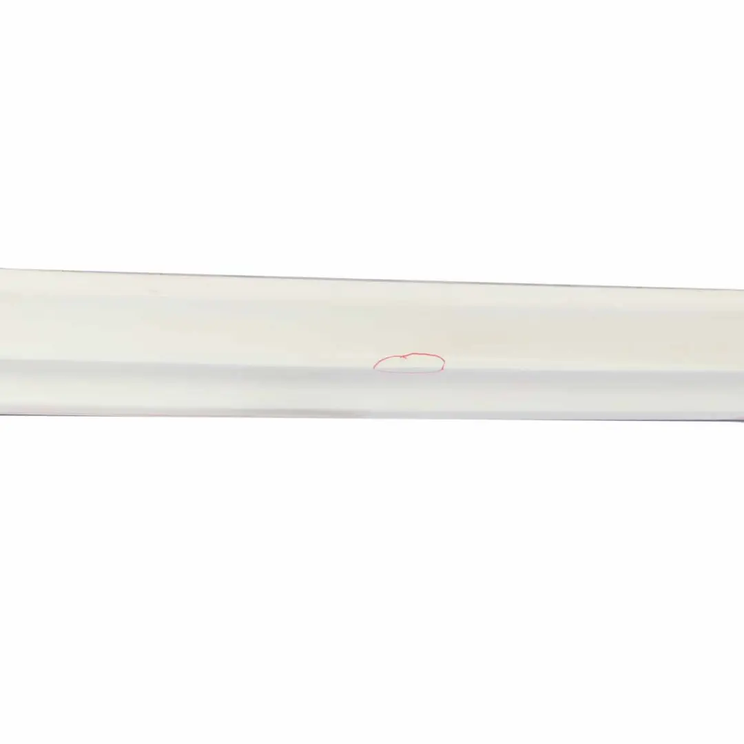 Side Skirt M Aerodynamics Sill Strip Right O/S Alpinweiss White 300 to BMW E90 LCI with Part number 2147274 BMW E90 LCI Side Skirt M Aerodynamics Sill Strip Right O/S Alpinweiss White 300 - SKU 2147274-AW - Part number 2147274