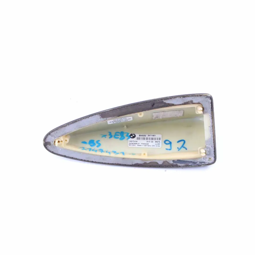 BMW X3 Serie E83 Techo Carcasa Antena Aleta de Tiburón Negro Zafiro - 475 - SKU 2147431-BS - Número de pieza 2147431