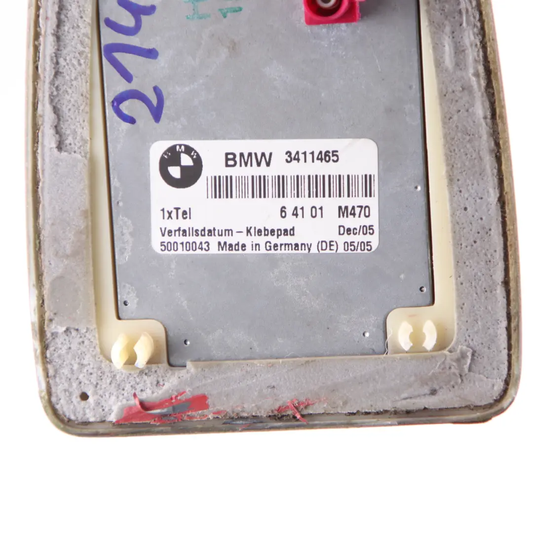 BMW X3 E83 Techo Cubierta Antena Carcasa Aleta Tiburón Flamenco Rot 3411465 - SKU 2147431-FLA - Número de pieza 2147431