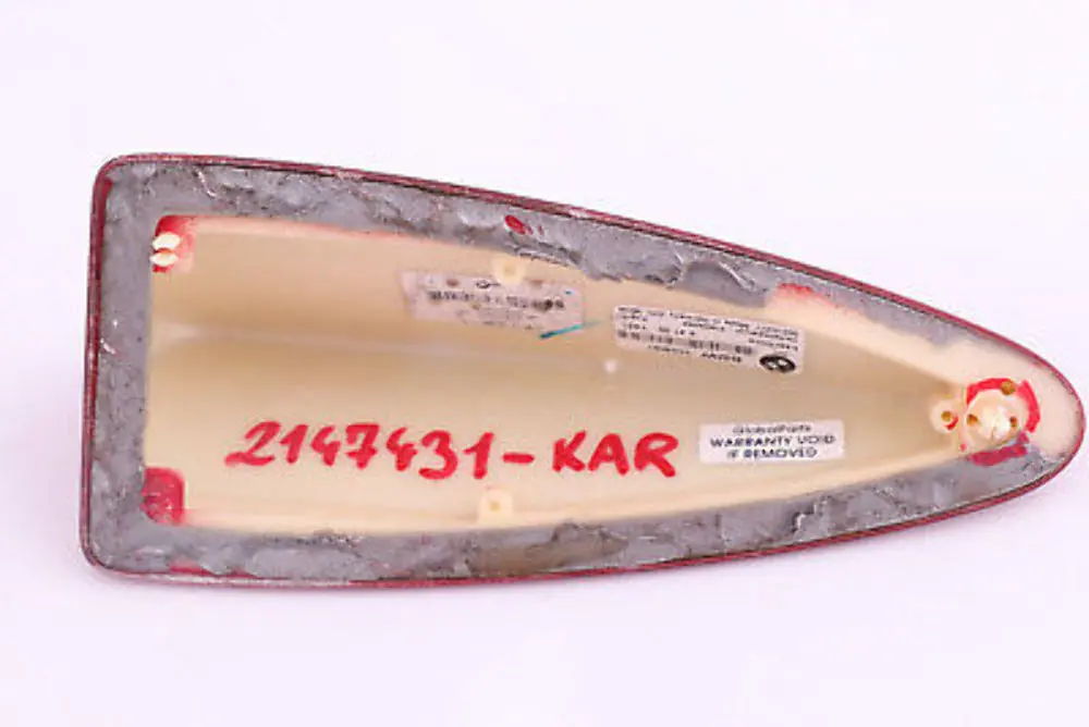 BMW X3 Series E83 E83N LCI Roof Aerial Casing Shark Fin Antenna Karmesinrot Red - SKU 2147431-KAR - Part number 2147431