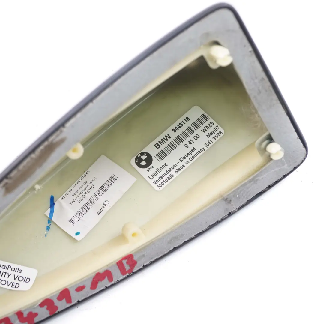 Techo Carcasa Antena Aleta De Tiburon Monacoblau Azul Metalizado - A35 para BMW con número de pieza 2147431 BMW Techo Carcasa Antena Aleta De Tiburon Monacoblau Azul Metalizado - A35 - SKU 2147431-MB - Número de pieza 2147431