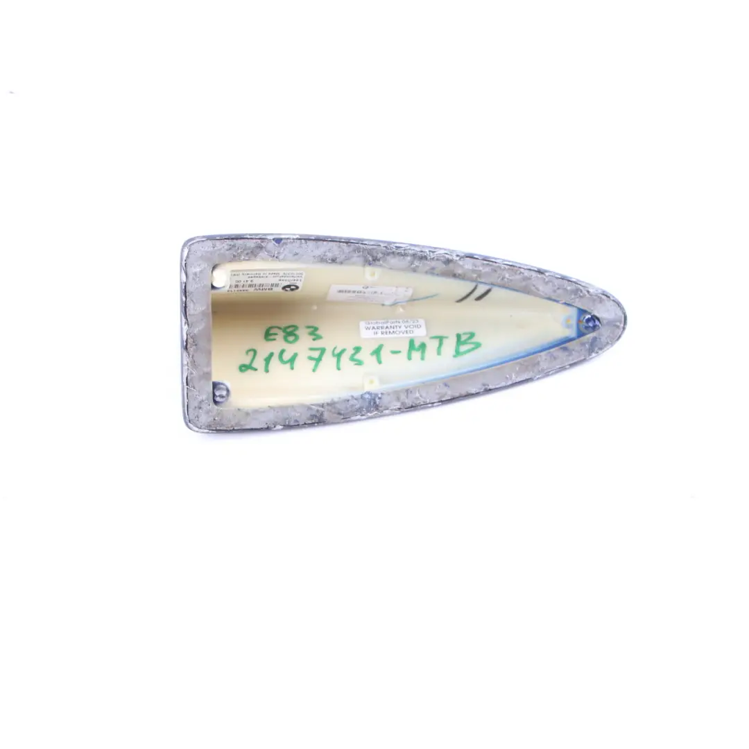 BMW X3 E83 Cache Antenne Toit Ailette Requin Antenne Bleu Montego Métallisé A51 - SKU 2147431-MTB - Numéro de pièce 2147431