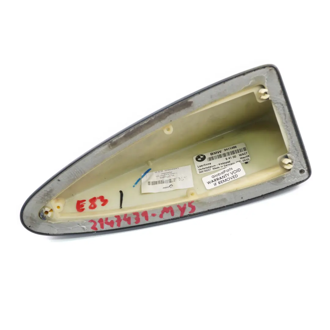 Rekin Płetwa Obudowa Anteny Mysticblau do BMW X3 E83 o numerze 2147431 BMW X3 E83 Rekin Płetwa Obudowa Anteny Mysticblau - SKU 2147431-MYS - Numer Części 2147431