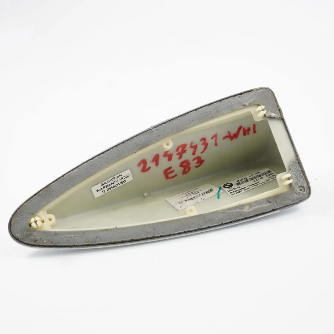 Antenne de toit avec aileron de requin - Blanc pour BMW X3 E83 à propos du numéro de pièce 2147431 BMW X3 E83 Antenne de toit avec aileron de requin - Blanc - SKU 2147431-WHI - Numéro de pièce 2147431