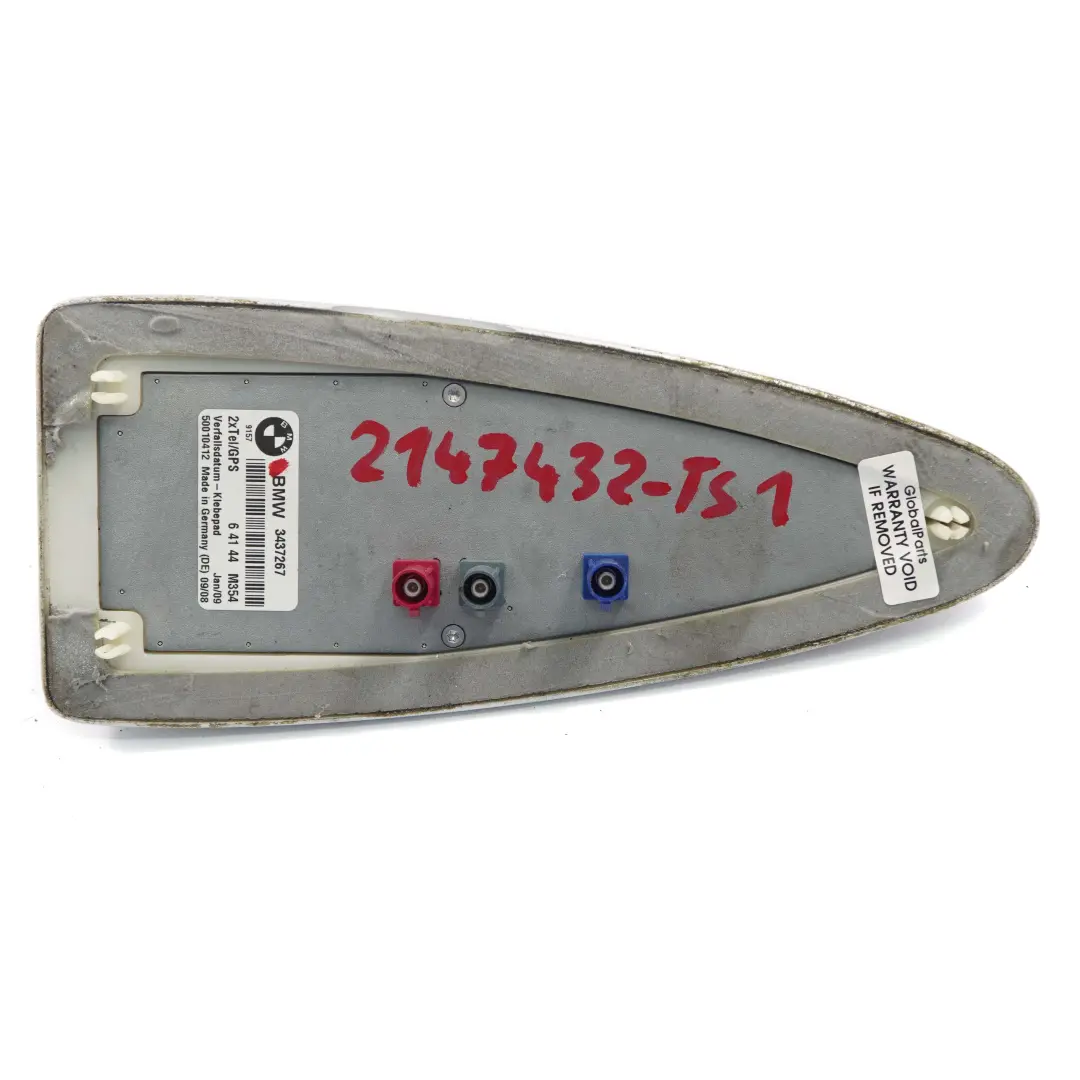 BMW X3 E83 Leergehäuse Dachantenne Dach Antenne Gehäuse Titansilber Metallic 354 - SKU 2147432-TS1 - Teilenummer 2147432