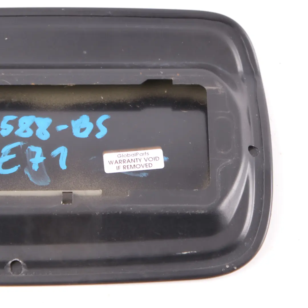 Fuel Cover BMW X6 E71 E72 Fill in Flap Filler Black Sapphire Metallic - 475 - SKU 2147588-BS - Part number 2147588
