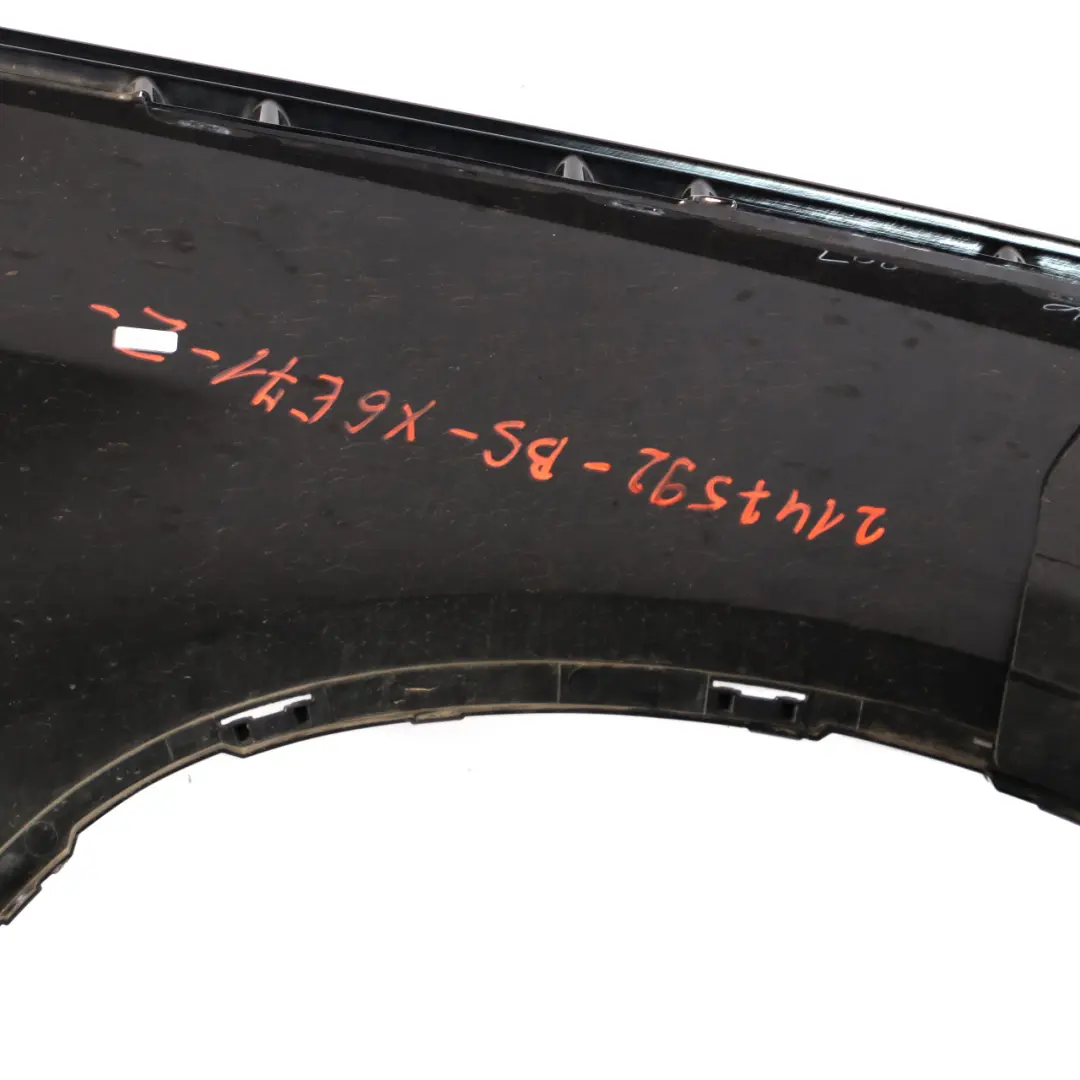 Side Wing Panel BMW X6 E71 Front Left N/S Fender Black Sapphire Metallic - 475 to with Part number 2147591 Side Wing Panel BMW X6 E71 Front Left N/S Fender Black Sapphire Metallic - 475 - SKU 2147591-BS - Part number 2147591