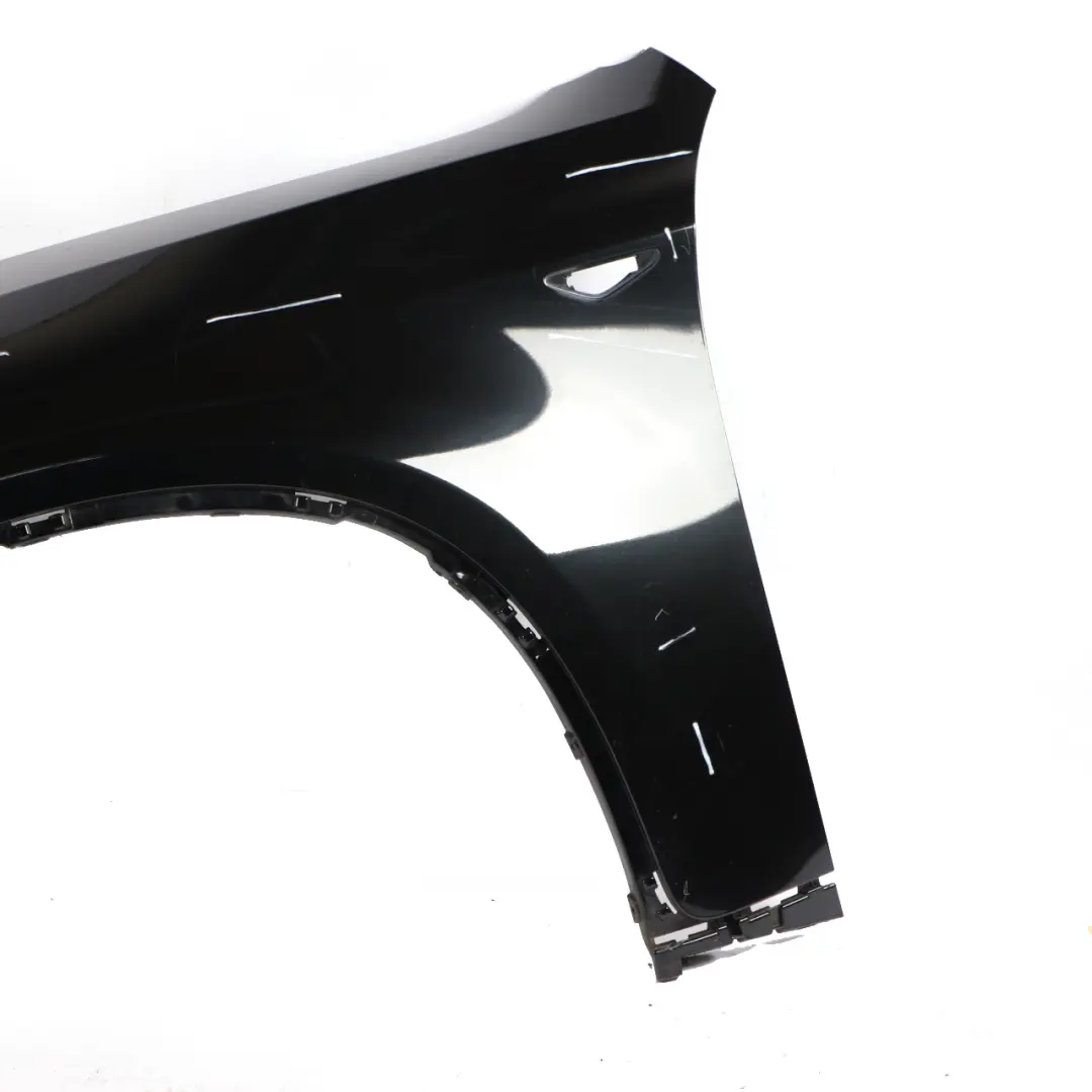 Side Wing Panel BMW X6 E71 Front Left N/S Fender Black Sapphire Metallic - 475 to with Part number 2147591 Side Wing Panel BMW X6 E71 Front Left N/S Fender Black Sapphire Metallic - 475 - SKU 2147591-BS - Part number 2147591