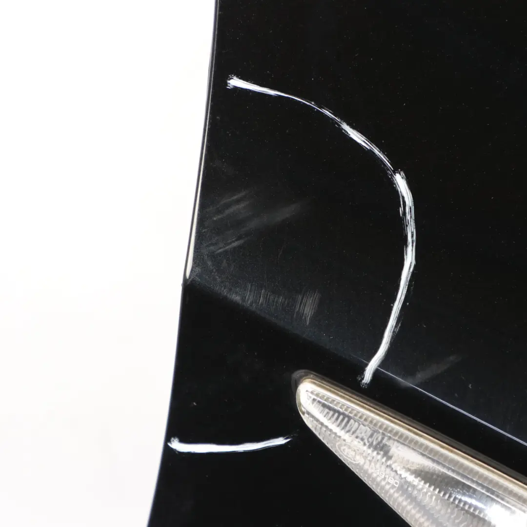 Side Wing Panel BMW X6 E71 Front Right O/S Fender Black Sapphire Metallic - 475 to with Part number 2147592 Side Wing Panel BMW X6 E71 Front Right O/S Fender Black Sapphire Metallic - 475 - SKU 2147592-BS - Part number 2147592