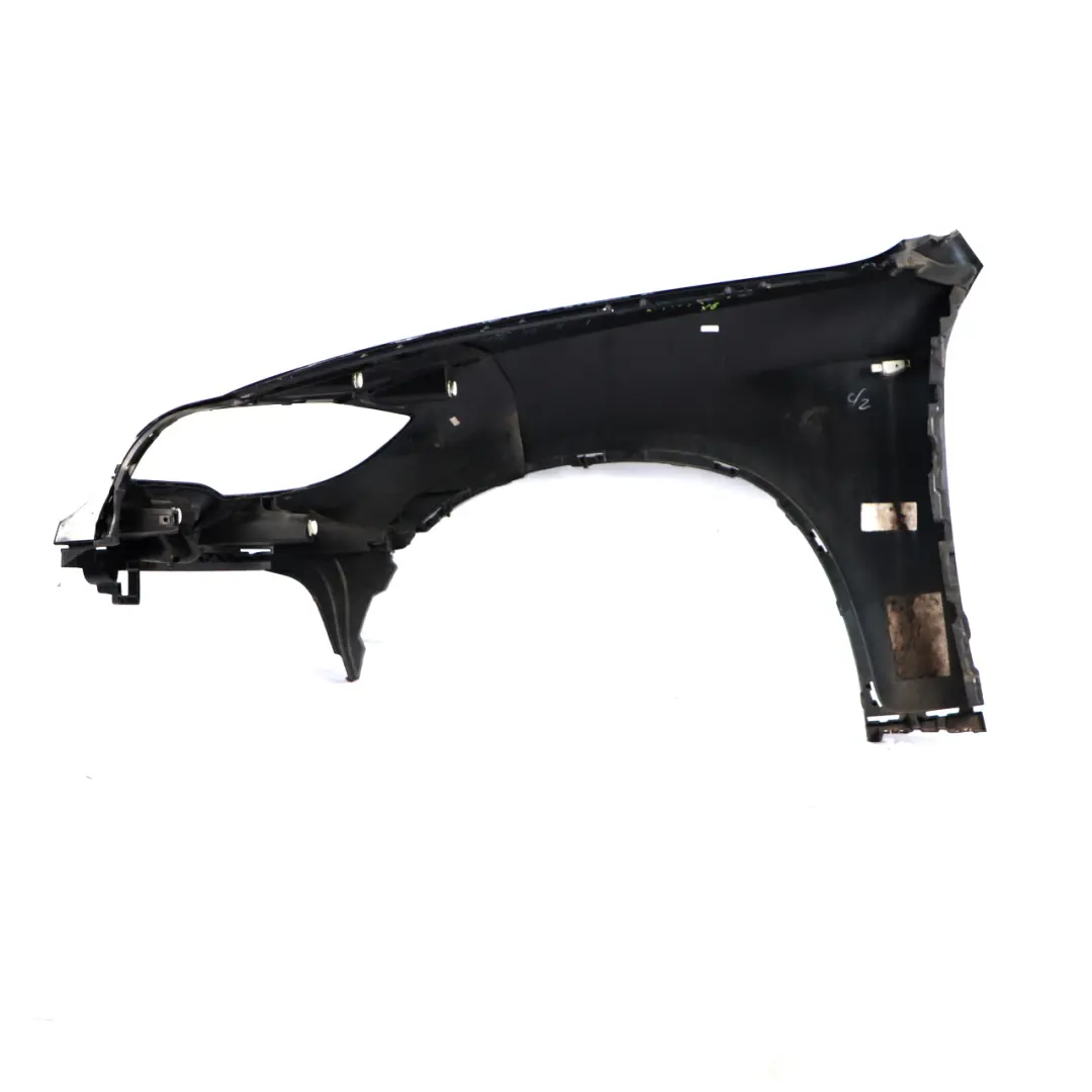 Side Wing Panel BMW X6 E71 Front Right O/S Fender Black Sapphire Metallic - 475 to with Part number 2147592 Side Wing Panel BMW X6 E71 Front Right O/S Fender Black Sapphire Metallic - 475 - SKU 2147592-BS - Part number 2147592