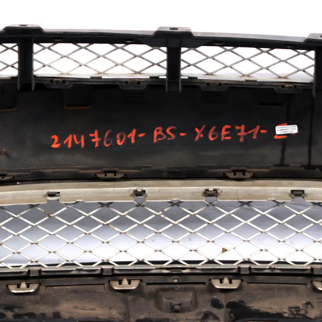 Front Bumper Trim Panel Black Sapphire Metallic - 475 to BMW X6 E71 with Part number 2147601 BMW X6 E71 Front Bumper Trim Panel Black Sapphire Metallic - 475 - SKU 2147601-BS - Part number 2147601