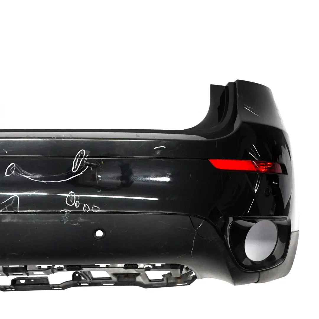Zderzak Tylny PDC Black Sapphire Czarny Metalik - 475 do BMW X6 E71 o numerze 2147603 BMW X6 E71 Zderzak Tylny PDC Black Sapphire Czarny Metalik - 475 - SKU 2147603-BS - Numer Części 2147603