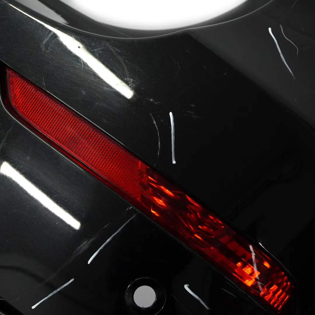 Zderzak Tylny PDC Black Sapphire Czarny Metalik - 475 do BMW X6 E71 o numerze 2147603 BMW X6 E71 Zderzak Tylny PDC Black Sapphire Czarny Metalik - 475 - SKU 2147603-BS - Numer Części 2147603