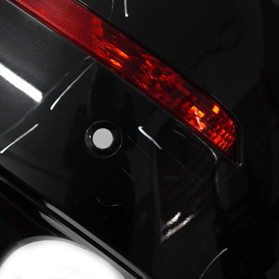 Bumper Trim Panel Black Sapphire Metallic - 475 to BMW X6 E71 Rear with Part number 2147603 BMW X6 E71 Rear Bumper Trim Panel Black Sapphire Metallic - 475 - SKU 2147603-BS - Part number 2147603