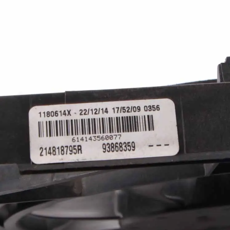 Renault Trafic 3 Vivaro B 1.6 DCI Motor Kühlung Kühler Lüfterhaube - SKU 214818795R - Teilenummer 214818795R