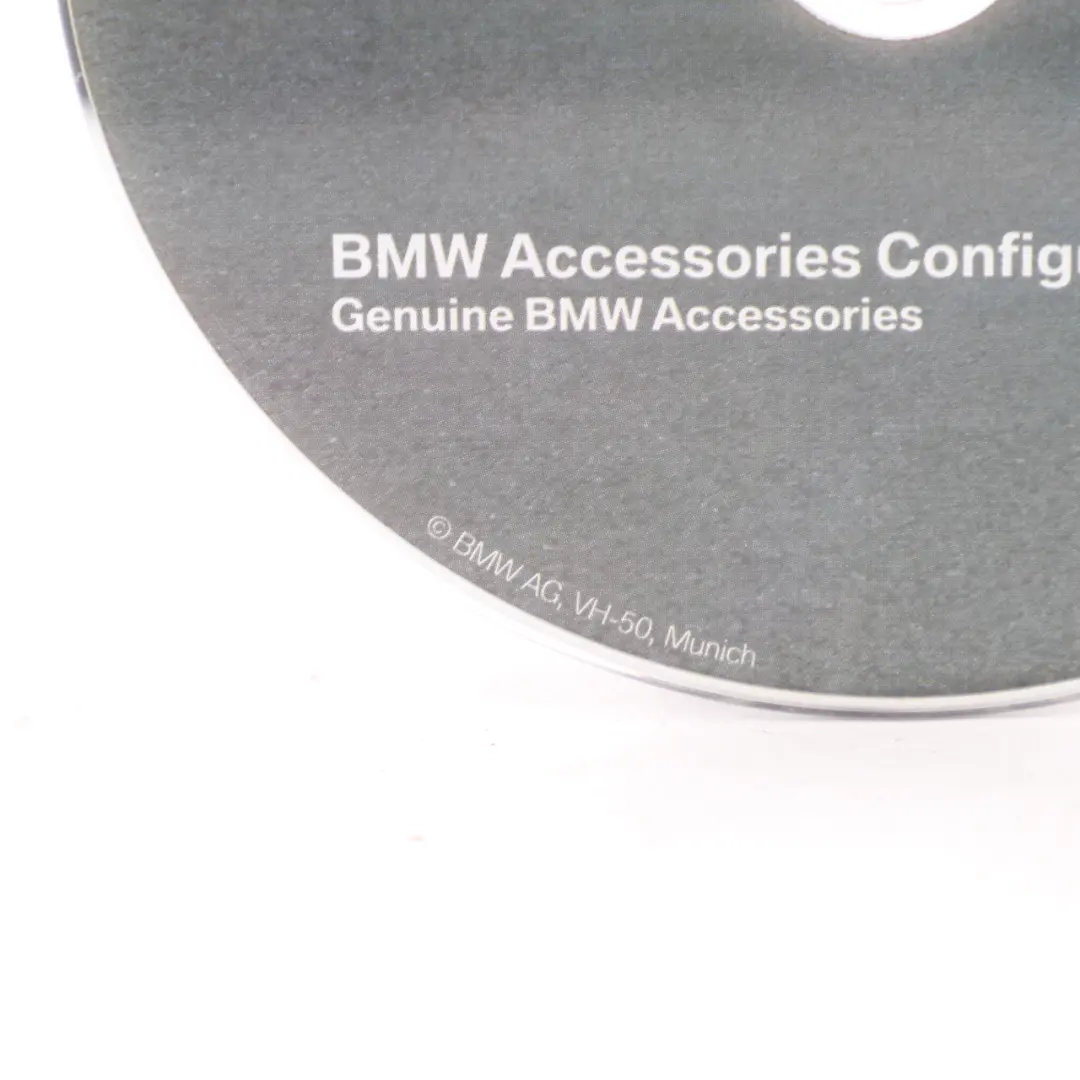 BMW Accessories Configurator Disc CD Version 7.0 - SKU 2148225 - Part number 2148225