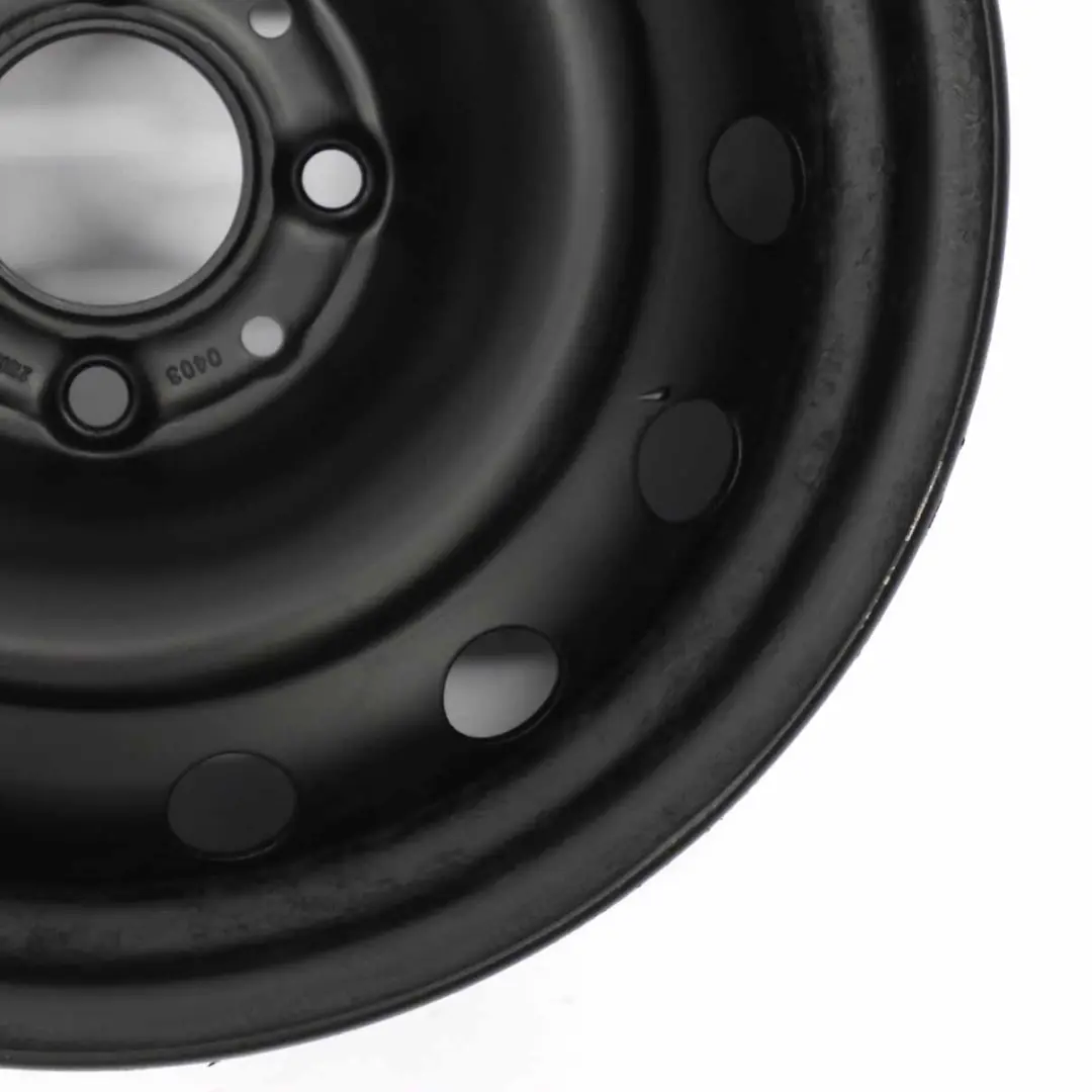  Citroen Xsara Picasso Roue de secours à jante acier noire 15" 6J ET:18 - SKU 2150740 - Numéro de pièce 2150740