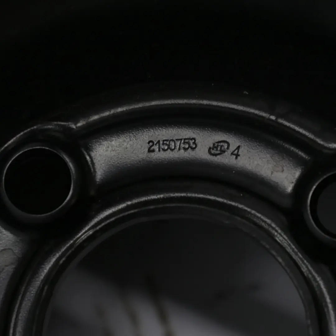 Ersatzrad Peugeot 207 Kompaktrad Stahl R15 Notreifen 125/80 für mit Teilenummer 2150753 Ersatzrad Peugeot 207 Kompaktrad Stahl R15 Notreifen 125/80 - SKU 2150753 - Teilenummer 2150753