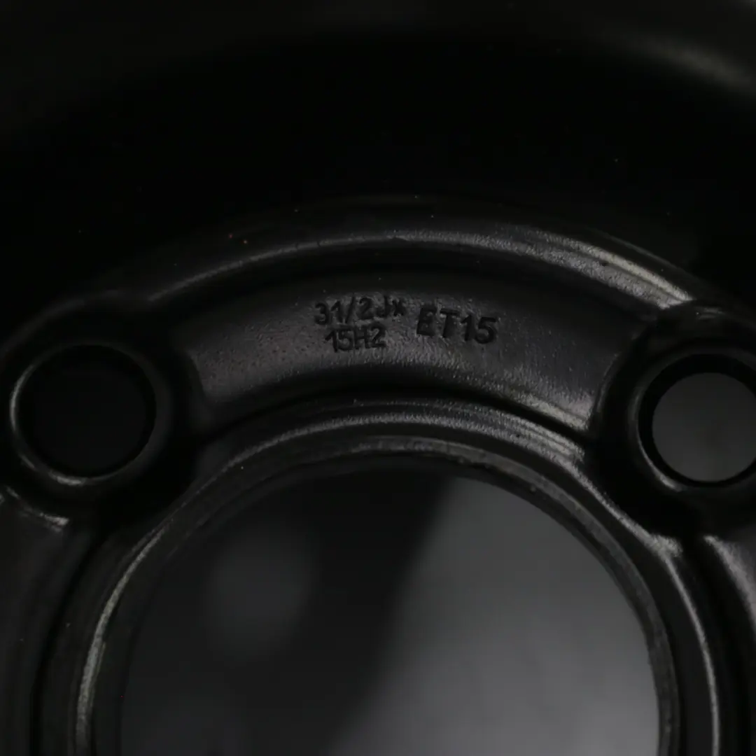 Rueda de Recambio Peugeot 207 Compact Rueda Acero R15 Neumático 125/80 para con número de pieza 2150753 Rueda de Recambio Peugeot 207 Compact Rueda Acero R15 Neumático 125/80 - SKU 2150753 - Número de pieza 2150753