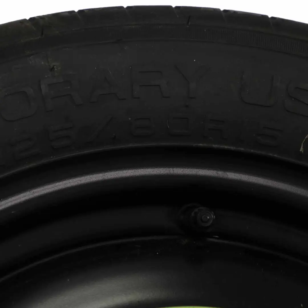 Roue de secours Peugeot 207 Roue compacte en acier R15 125/80  - SKU 2150753 - Numéro de pièce 2150753