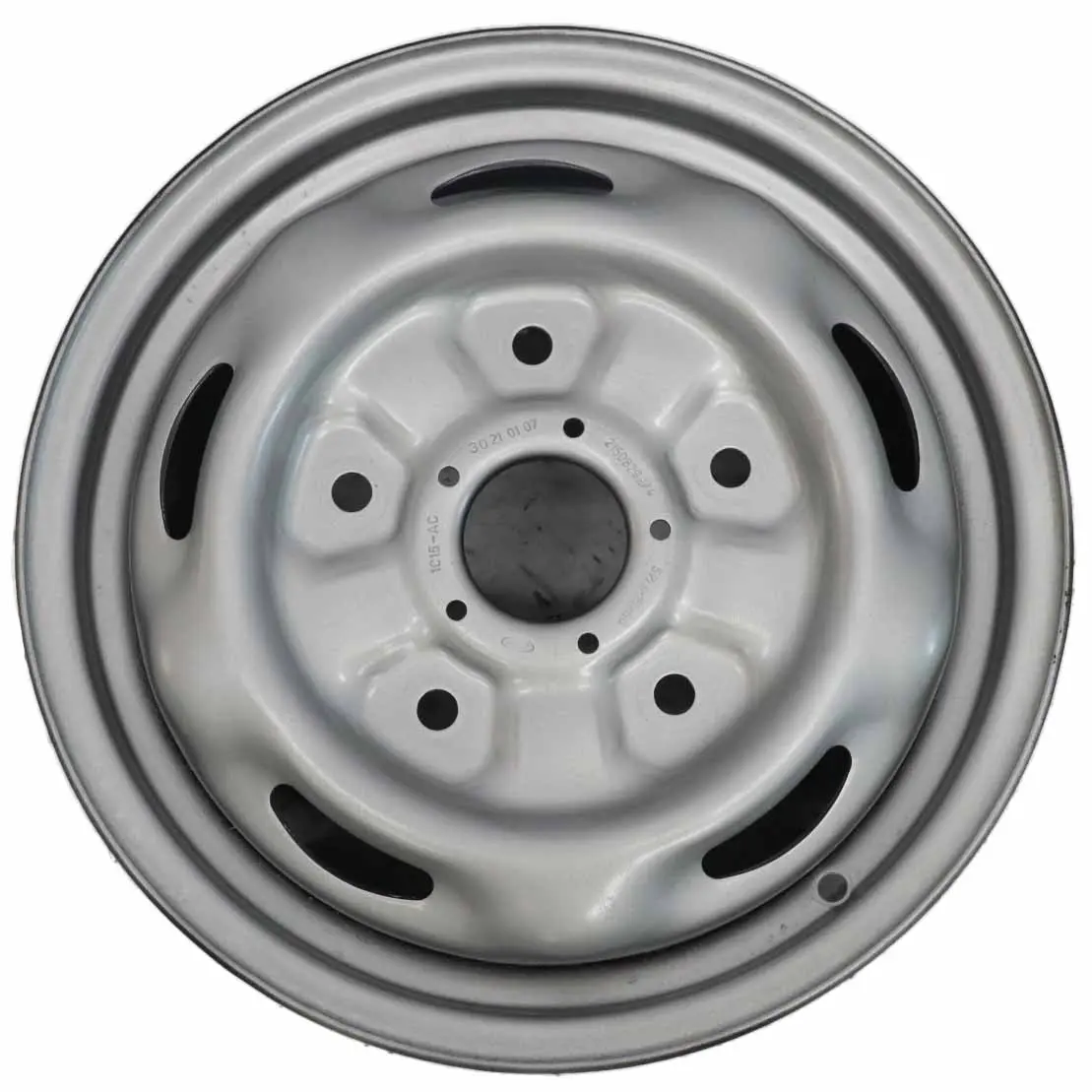 Ford Transit Argento Cerchio in acciaio 15" ET:60 5,5J 2150829