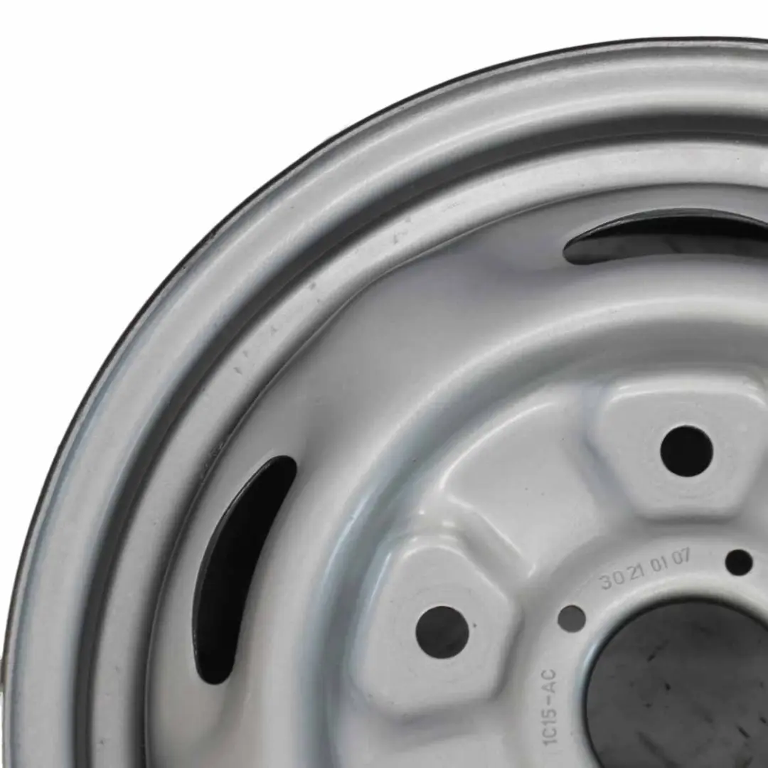 Steel Wheel Rim 15" ET:60 5,5J to Ford Transit Silver with Part number 2150829 Ford Transit Silver Steel Wheel Rim 15" ET:60 5,5J - SKU 2150829 - Part number 2150829
