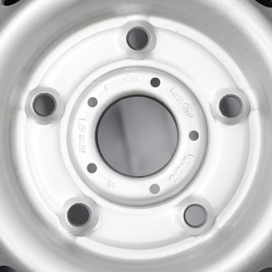 Rim Steel 15" 6,5J ET:60 to Ford Transit Custom Silver Wheel with Part number 2150841 Ford Transit Custom Silver Wheel Rim Steel 15" 6,5J ET:60 - SKU 2150841 - Part number 2150841
