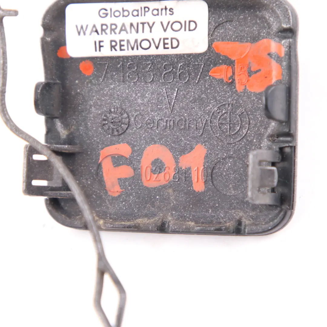 Gancio Traino Paraurti Anteriore Aletta Titan Silver - 354 7183867 per BMW F01 F02 con numero di parte 2152303 BMW F01 F02 Gancio Traino Paraurti Anteriore Aletta Titan Silver - 354 7183867 - SKU 2152303-TS - Numero di parte 2152303