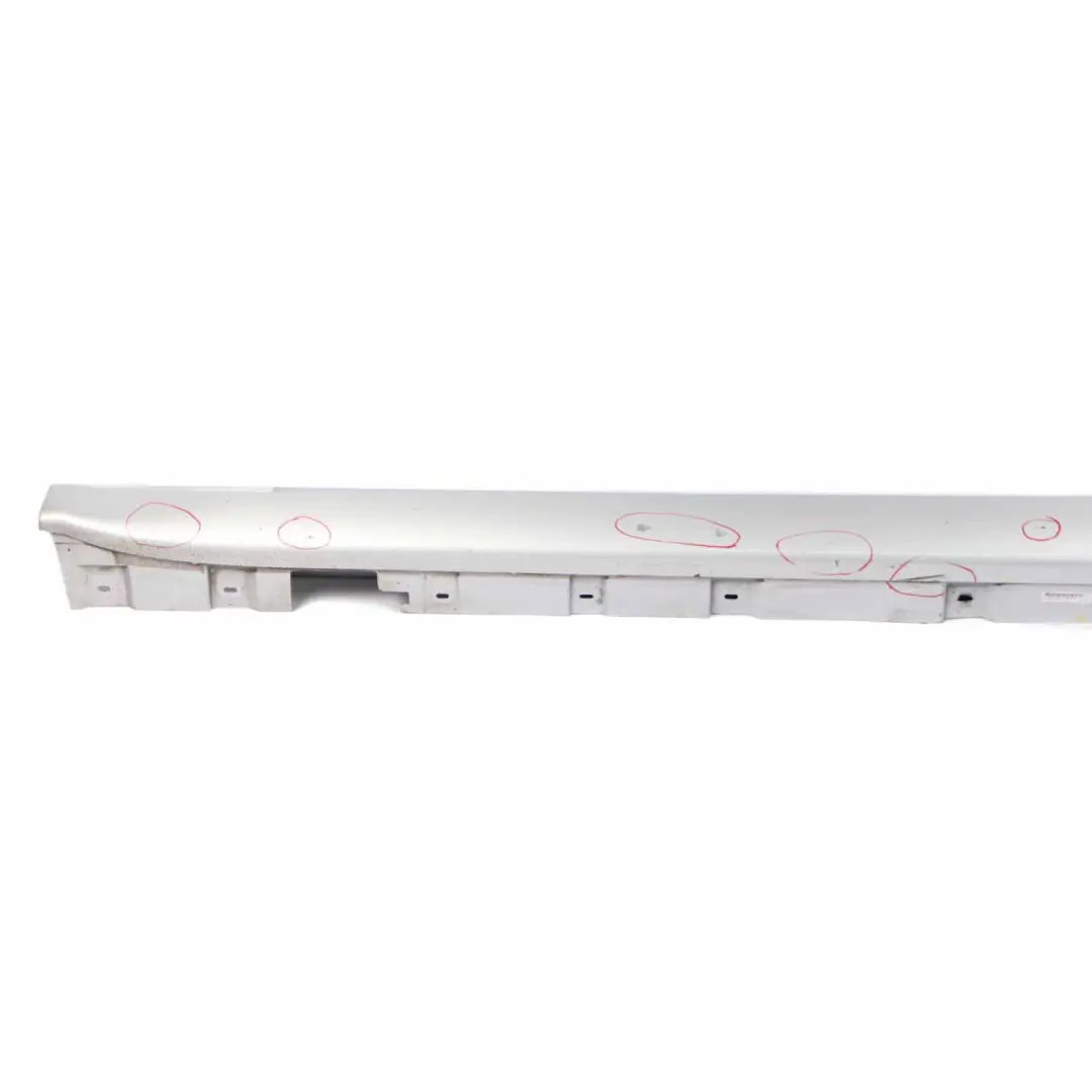 Side Skirt Door Sill Cover Panel Left N/S Titan Silver Metallic - 354 to BMW F01 with Part number 2152311 BMW F01 Side Skirt Door Sill Cover Panel Left N/S Titan Silver Metallic - 354 - SKU 2152311-TS - Part number 2152311