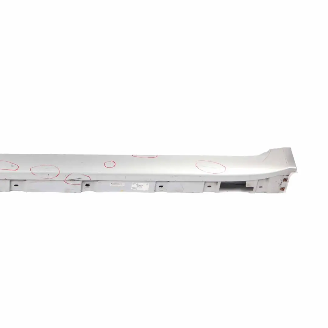 BMW F01 Side Skirt Door Sill Cover Panel Left N/S Titan Silver Metallic - 354 - SKU 2152311-TS - Part number 2152311