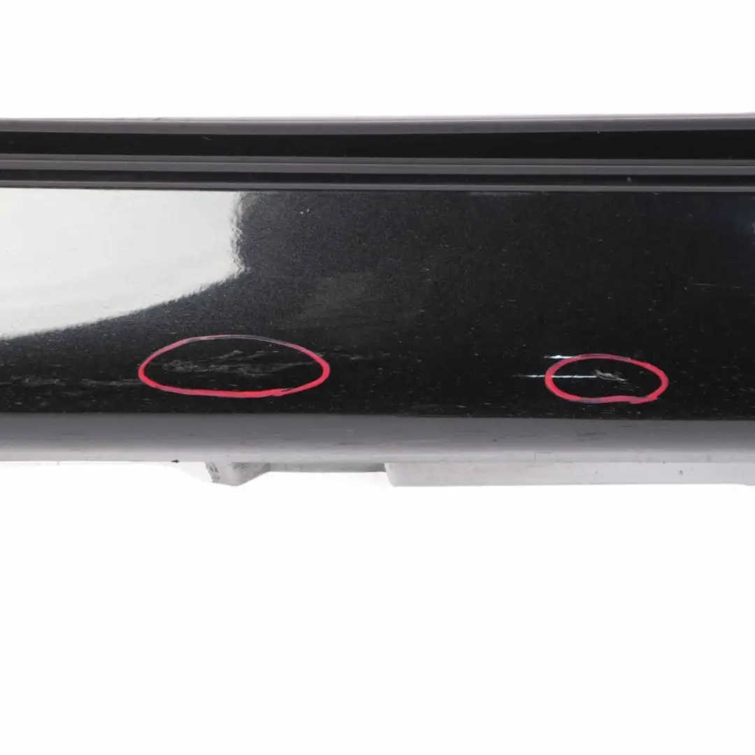 BMW F01 Side Skirt Door Sill Cover Panel Right O/S Black Sapphire Metallic - 475 - SKU 2152312-BS - Part number 2152312