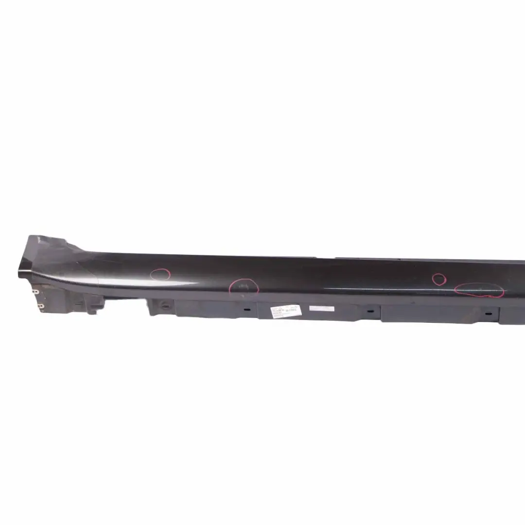 Side Skirt Door Sill Cover Panel Right O/S Sophistograu Grey - B90 to BMW F01 with Part number 2152312 BMW F01 Side Skirt Door Sill Cover Panel Right O/S Sophistograu Grey - B90 - SKU 2152312-SOP - Part number 2152312