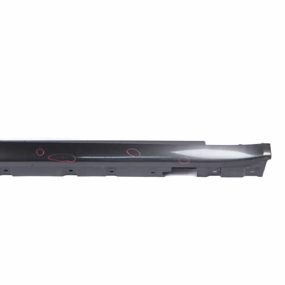 Side Skirt Door Sill Cover Panel Right O/S Sophistograu Grey - B90 to BMW F01 with Part number 2152312 BMW F01 Side Skirt Door Sill Cover Panel Right O/S Sophistograu Grey - B90 - SKU 2152312-SOP - Part number 2152312