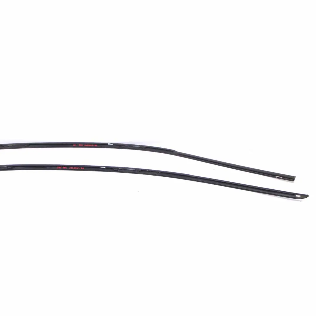 BMW F01 Techo Izquierda Derecha Techo Railing Trim Strip Set Negro Zafiro 475 - SKU 2152447-BS - Número de pieza 2152447